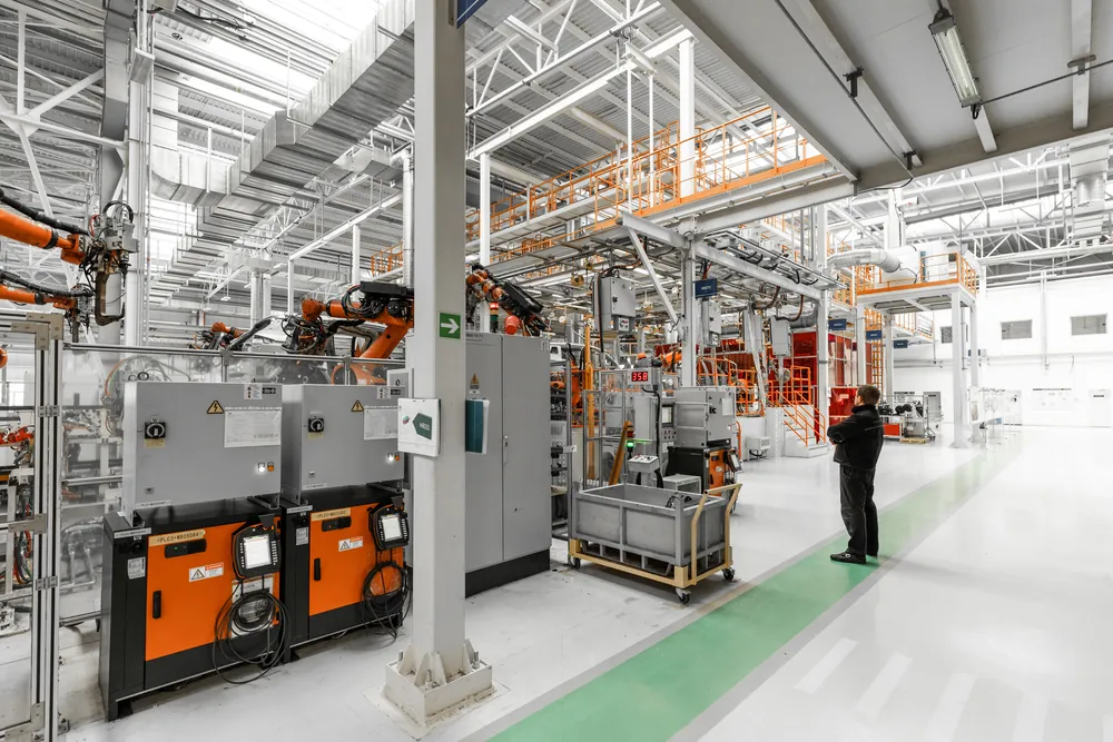 Línea de producción automotriz